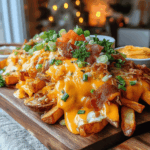 There's nothing quite like the satisfying crunch of perfectly cooked fries, especially when they're loaded with all your favorite toppings! Enter the Air Fryer Loaded Fries—your new go-to comfort food that marries convenience with flavor in a delightful way. Perfect for busy weeknights or a fun gathering, these fries are not only fast to prepare but also packed with all the cheesy goodness you crave.