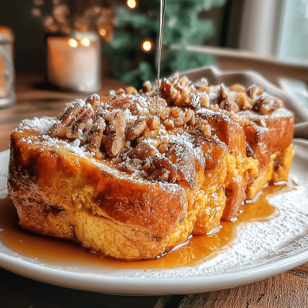 As the leaves begin to change and the air turns crisp, there's a certain warmth and comfort that comes with autumn. One of the most delightful ways to embrace the season is through food, and what could be more quintessentially fall than a Pumpkin Spice French Toast Casserole? This delectable dish combines the classic flavors of French toast with the cozy spices of pumpkin pie, creating a breakfast-lunch hybrid that is perfect for lazy weekends, holiday gatherings, or any occasion that calls for a touch of seasonal indulgence.