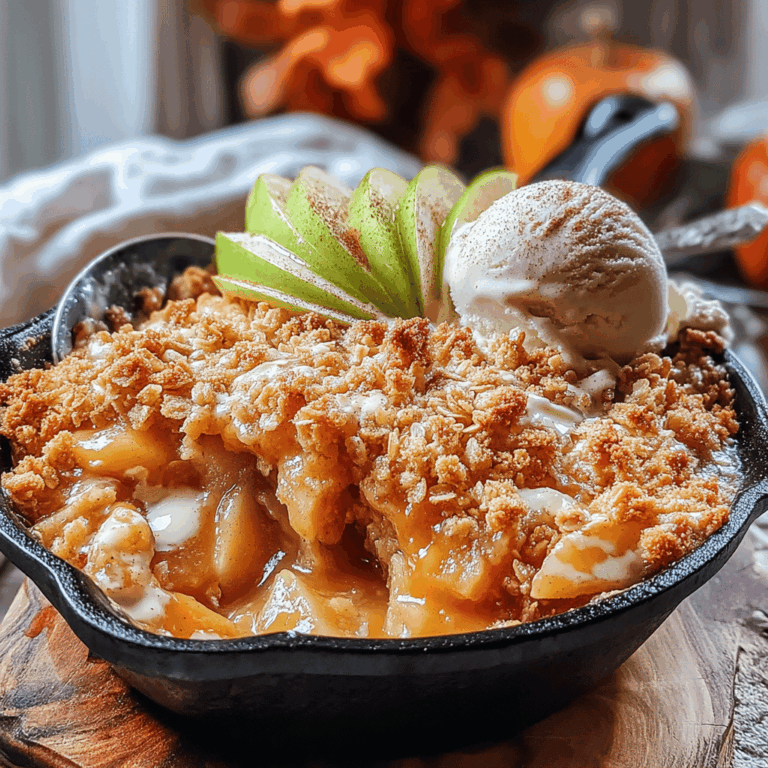 If you're looking for a delicious dessert that doesn't compromise on health, you're in for a treat! This Quick Skillet Apple Crisp with a Healthy Twist is the perfect way to satisfy your sweet tooth while keeping things nutritious. With crisp, tender apples spiced to perfection and a crunchy topping made from wholesome ingredients, you can enjoy this classic dessert guilt-free.