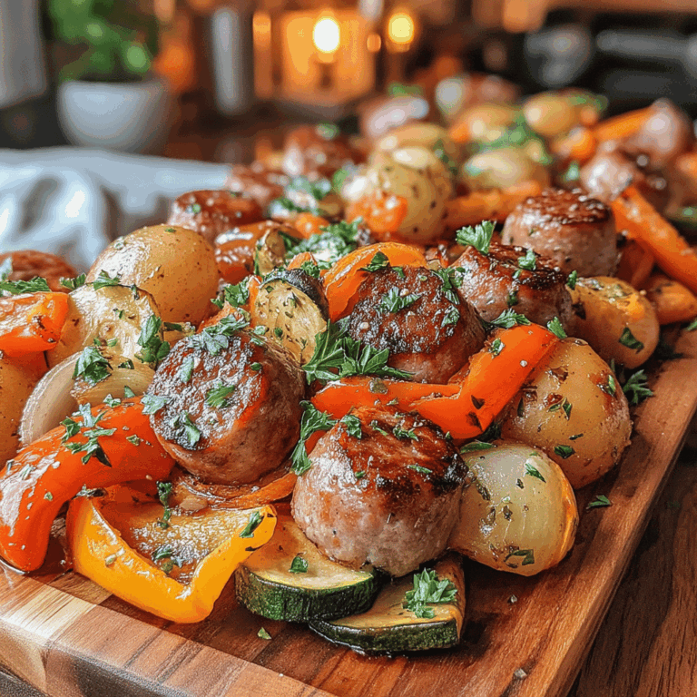 Looking for a quick, delicious, and nutritious meal that requires minimal cleanup? Look no further! Our Sheet Pan Sausage & Veggie Medley is the perfect solution for busy weeknights or leisurely weekend dinners. Combining savory sausages with a colorful medley of seasonal vegetables, this dish not only delivers on flavor but also showcases a vibrant array of nutrients.