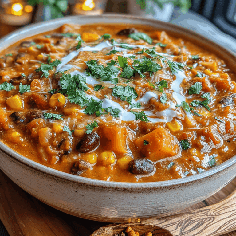As the leaves start to change and the air turns crisp, there's nothing quite like the comforting aroma of a warm bowl of chili wafting through your home. Enter this Slow Cooker Pumpkin Chili with Sweet Corn — a delightful twist on a classic favorite that celebrates the flavors of fall. With the creamy richness of pumpkin, a hint of spice, and the sweetness of corn, this hearty dish is perfect for cozy nights in or for feeding a crowd during game day gatherings.