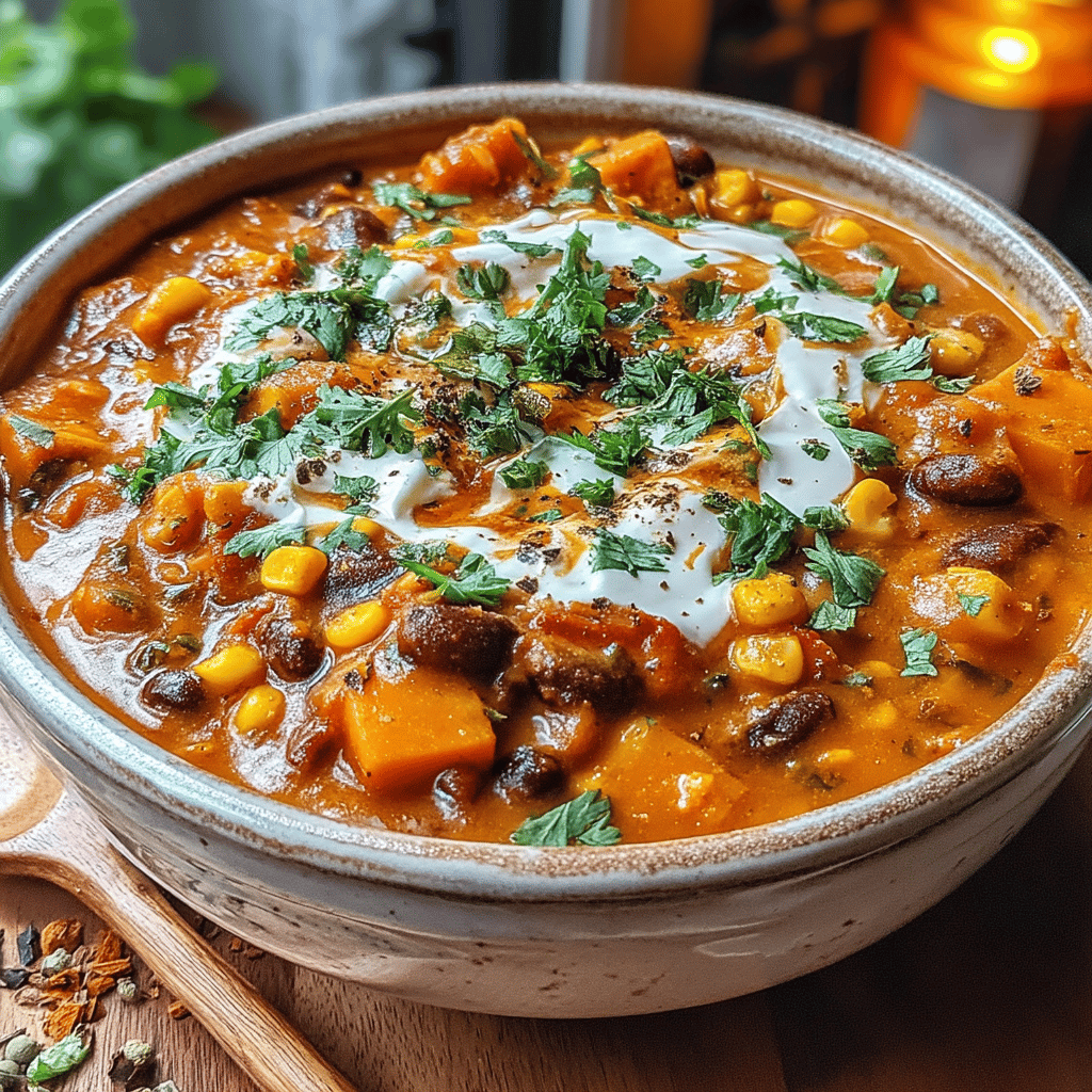 As the leaves start to change and the air turns crisp, there's nothing quite like the comforting aroma of a warm bowl of chili wafting through your home. Enter this Slow Cooker Pumpkin Chili with Sweet Corn — a delightful twist on a classic favorite that celebrates the flavors of fall. With the creamy richness of pumpkin, a hint of spice, and the sweetness of corn, this hearty dish is perfect for cozy nights in or for feeding a crowd during game day gatherings.